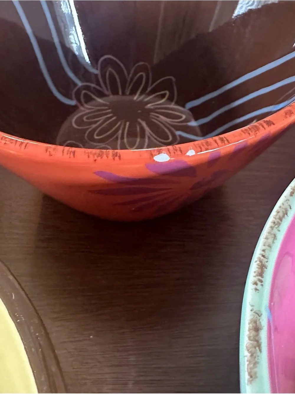 Tracey Porter Vivre Collection 8 Hand-Painted Bowls